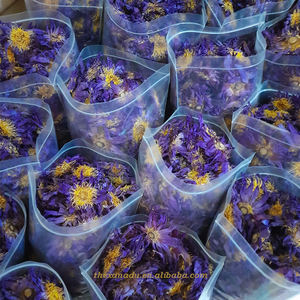 Conformité alimentaire de l'UE 0.5 KG/sac bio en vrac fleurs de Lotus bleu égyptien relaxant Nymphaea Caerulea thé aux herbes sain <span class=keywords><strong>naturel</strong></span> Iegal - Product Image 5