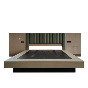 Ensemble de Mobilier de Chambre d'Hôtel de Luxe Moderne sur Mesure pour Projet FF&E 5 Étoiles, Lit d'Hôtel en Bois Massif Personnalisé - Product Image 5