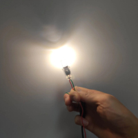 Ampoule LED E10 T4W H21W BA9S BA9 BA9S 57 756 1816 1891 1893 pour voiture, ampoule de signalisation LED 6V 6.3V 12V, ampoule LED d'avertissement