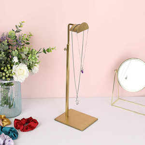 AURORA Customizable Flexible Display Rack, Height Adjustable Metal <b>Stand</b> for Bags & <b>Hats</b> Retail - Product Image 2