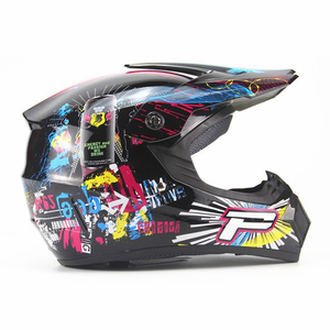 Casco de motocicleta de cara completa ABS aprobado por DOT <span class=keywords><strong>para</strong></span> Motocross ATV <span class=keywords><strong>Karting</strong></span> Motocicleta Cierre de liberación rápida - Product Image 1