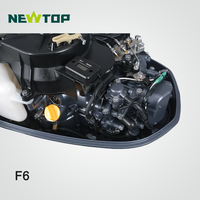 Moteur hors-bord pour bateau NEWTOP 6HP essence 4 temps 1 cylindre, nouveau moteur marin