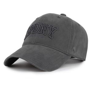 Casquette de baseball unisexe 6 panneaux en pur coton, sportive, anti-UV, broderie 3D, effet amincissant, calotte souple, été, lettres métalliques surélevées - Product Image 3