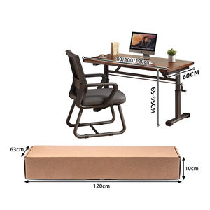 إطار مكتب قابل للتعديل يدويًا للوقوف والجلوس، أفضل مكتب للوقوف متين وقوي - Product Image 1