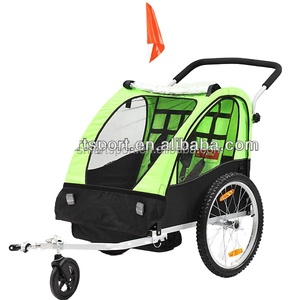 Bán buôn trẻ em đôi ghế ba bánh ba bánh xe đẩy em bé cho ba trẻ sơ sinh - Product Image 2