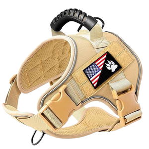 Nuova tendenza gilet per cani in Nylon 1000D e Set di imbracature gilet tattico da addestramento all'aperto con cambio rapido cane da caccia imbracatura per cani - Product Image 1