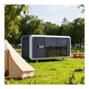 Nuova Tendenza: <span class=keywords><strong>Casa</strong></span> Intelligente di Lusso da 20 Piedi, Capsula Abitativa, Ufficio Commerciale, Negozio in Acciaio Stile Apple - Product Image 1