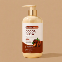 Élixir Hydratant Haute Performance au Beurre de Cacao et de Karité, Marque Blanche, Thérapie Hydratante Intense 48H pour Climat Aride Africain