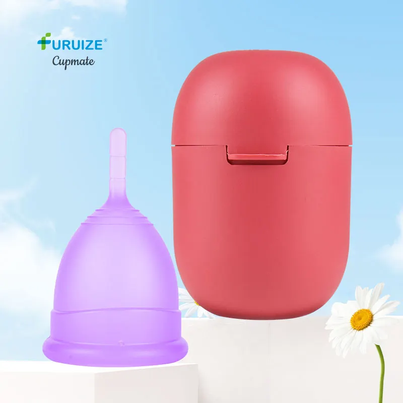 Esterilizador de copa Menstrual CupMate Case Caja de almacenamiento portátil Copa Menstrual Esterilizador Caja