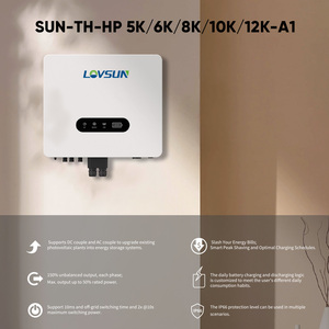 Système de stockage d'énergie solaire photovoltaïque triphasé haute tension hybride 5kW 6kW 8kW 10kW 12kW – Approvisionnement direct usine - Product Image 1
