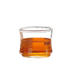 <span class=keywords><strong>CHAPLIN</strong></span> Nouvelle Tasse Empilable en Verre Borosilicate 60ml – Classique, pour Whisky, Bière, Café, Thé, Lait – Faite à la Main, Compatible Lave-Vaisselle - Product Image 1
