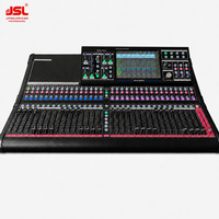 Console de mixage audio numérique professionnelle 38 canaux, basée sur Linux, en métal, modèle PM-32