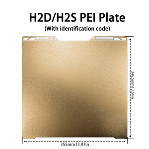 Replacement PEI Build Plate Cool Plate Compatible with Bambu Lab A1 A1 <b>Mini</b> P1P P1S X1C X1E H2D - Product Image 5