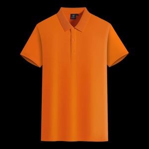 High Quality Men's Short-Sleeve T-Shirts New Summer Trendy Feel Pique for Polo Embroidered Design Breathable Men's Polo Shirts - Product Image 4