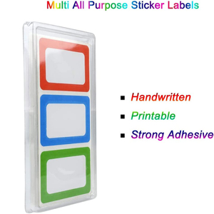 Etiquetas de etiqueta de nome simples para vendas diretas da fábrica Etiquetas coloridas de etiqueta de nome para classificação de mercadorias - Product Image 5