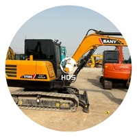 Excavatrice hydraulique sur chenilles Sany SY60C 6 tonnes, modèles originaux Sany205C 215C 235C 245H 305H 335H 365H 485H 550H, excavatrice Sany SY60
