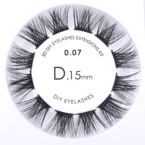 <span class=keywords><strong>Cils</strong></span> de segment pré-découpés de couleur forte colle à <span class=keywords><strong>cils</strong></span> bricolage Extensions de <span class=keywords><strong>cils</strong></span> en faux vison de 10 jours à la maison - Product Image 3