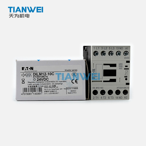 Contactor <span class=keywords><strong>DILM12</strong></span>-10C(24VDC) 100% Nuevo y Original de EATON Moeller, Fabricado en EE. UU. - Product Image 2
