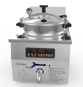 Stainless steel pressure cooker fried chicken/Pressure Cooker Electric Table Top Commercial Chicken Chicken Fryer