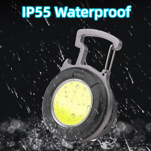 Mini lampe torche LED COB portable à clé, 4 modes, rechargeable, lampe de pêche avec lampe de poche portable pour la pêche - Product Image 5