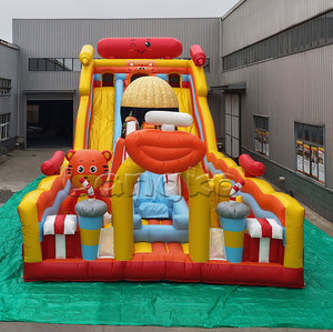 Nouveau design <span class=keywords><strong>Toboggan</strong></span> <span class=keywords><strong>aquatique</strong></span> gonflable personnalisé pour enfants, parc de jeux commercial, <span class=keywords><strong>centre</strong></span> de jeux aquatiques gonflables, parc à thème - Product Image 5