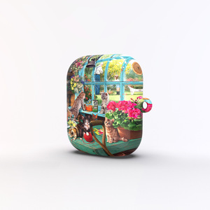 Vente flash, expédition en 7 jours, États-Unis, UE, Canada, compatible avec les AirPods 1, <span class=keywords><strong>2</strong></span>, 3, 4 Pro, coque de protection, antichoc, kawaii, résistante, logo personnalisé - Product Image 3