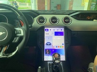 Reproductor estéreo de DVD con Radio para coche Tesla Android de 14,5 pulgadas para Ford Mustang 2015-2020 con navegación GPS para coche