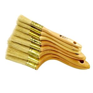 6 pouces Chine Offre Spéciale Produit Manche En Bois En Vrac Synthétique Tippered Filament Pinceau Ensemble - Product Image 6