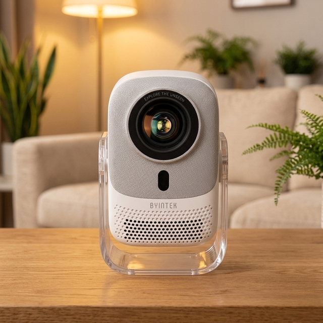 BYINTEK LOVE 2 Native 1080P Projector 350 ANSI Android Smart Home Theater Auto Focus Dust Proof Optical Engine Stand Projector