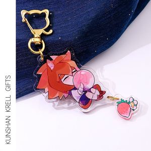 Porte-clés en acrylique brillant personnalisé Kunshan Krell, pendentifs, breloques, décoration, cadeau en acrylique - Product Image 3