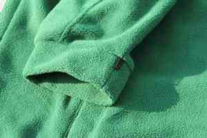 Veste polaire verte personnalisable pour enfants, entièrement zippée, col montant, chaude, pour le printemps, les activités de plein air, la randonnée, le camping, les vêtements de travail, personnalisable - Product Image 5