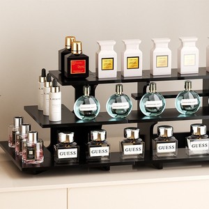 Desktop <b>Display</b> <b>Rack</b> 3 Tier Storage Shelf For Candles Perfume Cosmetics Easy Assembly - Product Image 3
