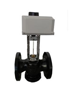 วาล์วน้ำมอเตอร์ Winvall แบบ 2 ทาง ขนาด 4 นิ้ว 24V 0-10V DN100 แบบหน้าแปลน Globe WVT-2-100+WVA33-2 แบบหน้าแปลน - Product Image 5