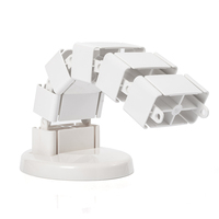 Kit de gestion des câbles réglable en hauteur en plastique de haute qualité avec logo personnalisé pour bureau