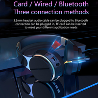 Headset Musik Olahraga Diskon Besar, Kartu TF, Lipat, Stereo Hifi, Tahan Air, Earphone Over Ear, TWS, Gaming, Nirkabel