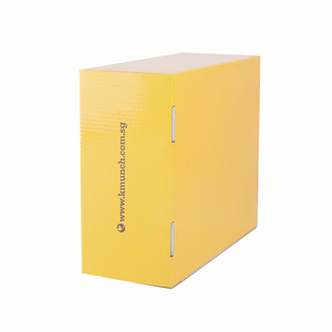 Caja de envío personalizada, caja de correo de embalaje de ropa de zapatos, caja de franqueo de cartón de embalaje <span class=keywords><strong>amarillo</strong></span> con logotipo - Product Image 4