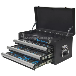 3 Drawer Tool Box Tool <b>Chest</b> With 70pcs Household Repair Tool Sets TCE-004A-070 Tool Set - Product Image 2