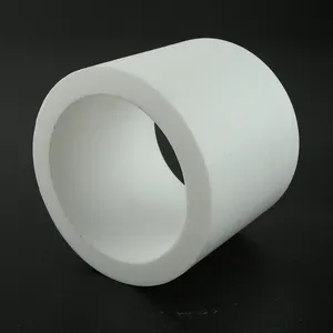 tubo ultrafino de PTFE de flanela de PTFE, tubo oco de PTFE, tubo oco de PTFE virgem de alto desempenho