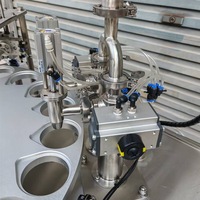 Machine automatique de remplissage et de scellage de gobelets de jus de raisin Machine d'emballage de gobelets de communion Machine de remplissage et de scellage de gobelets préremplis
