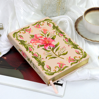 Livre de Tarot Journal avec Bords Dorés en Cuir PU de Luxe avec Feuille d'Or à Impression Personnalisée