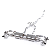 Échappement Catback en Acier Inoxydable 304 pour Mercedes-AMG GLE53 W167 3.0T 2020-2026, Système de Silencieux à Commande de Soupape OEM Original