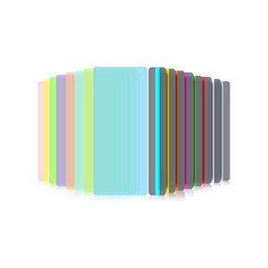 Strisce Colorate per Lettura Guidata, Righelli Colorati per Tracciare la Lettura, per Dislessia, ADHD e per Ridurre lo Stress Visivo - Product Image 1