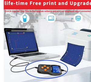 Konnwei KW600 12V Autobatterie tester mit Kfz-Kurbel-und Ladesystem 100-2000 CCA - Product Image 3