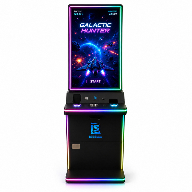 USA Market Popular 43 Inch Straight Skill Game Machine Durable Metal Arcade Console RGB LED Coin Operated HD Touch Screen