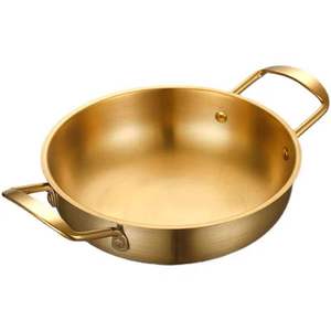Sartén <span class=keywords><strong>para</strong></span> paella <span class=keywords><strong>de</strong></span> acero inoxidable <span class=keywords><strong>de</strong></span> plata antigua, sartén <span class=keywords><strong>para</strong></span> Fideos con doble oreja <span class=keywords><strong>para</strong></span> <span class=keywords><strong>Cocina</strong></span> <span class=keywords><strong>de</strong></span> Inducción <span class=keywords><strong>de</strong></span> <span class=keywords><strong>gas</strong></span> - Product Image 1