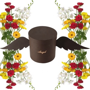 Caja <span class=keywords><strong>de</strong></span> <span class=keywords><strong>cartón</strong></span> con forma <span class=keywords><strong>de</strong></span> Rosa redonda <span class=keywords><strong>para</strong></span> regalo, caja <span class=keywords><strong>de</strong></span> <span class=keywords><strong>cartón</strong></span> con forma <span class=keywords><strong>de</strong></span> flor fresca, venta al por mayor - Product Image 6