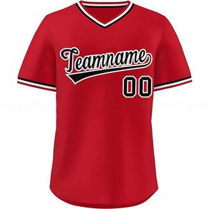 Maillot de baseball de personnalisation en petits lots Vêtements de softball Chemises de sport Maillot de baseball dégradé brodé par sublimation - Product Image 1