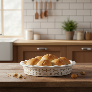 Ensemble de vaisselle en céramique en grès écologique, style rétro américain, motif floral frais, pour la maison, plats <span class=keywords><strong>et</strong></span> <span class=keywords><strong>assiettes</strong></span> à tarte <span class=keywords><strong>et</strong></span> à gâteau - Product Image 2