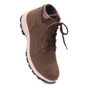 Scarpe da Lavoro Industriali da Uomo in Pelle Nubuck con Lacci, Puntale in Acciaio, Suola Morbida, Comode per Uso in Fabbrica, Adatte a Tutte le Stagioni - Product Image 3