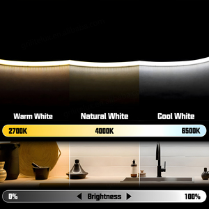 Bande lumineuse LED COB ultra-fine 5 mm 4 mm, 2700 K à 6000 K, 480 LED/m, 24 V, linéaire, flexible, bande LED COB 3 mm - Product Image 3